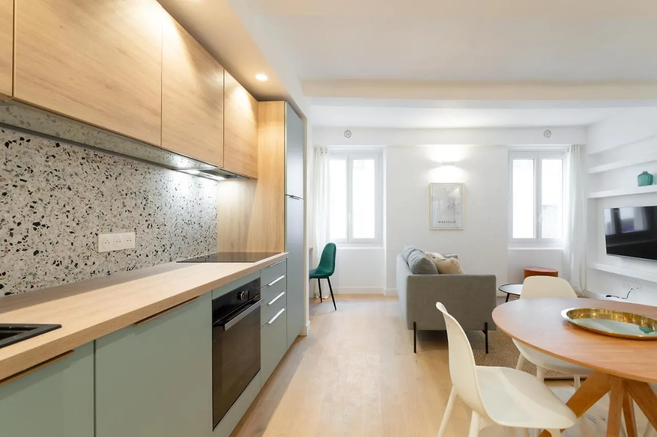 T3 ** Balcon ** Vieux Port ** Centre Apartment Marseille